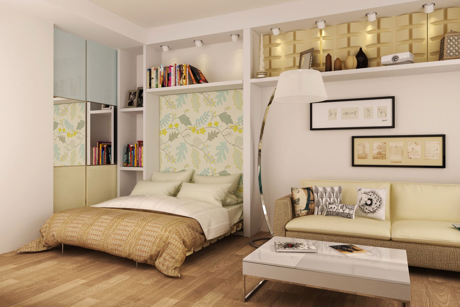 studio 40 sq.m Krasnogorsk