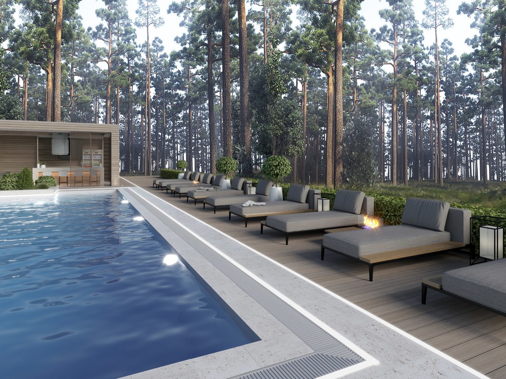 Проект частного бассейна