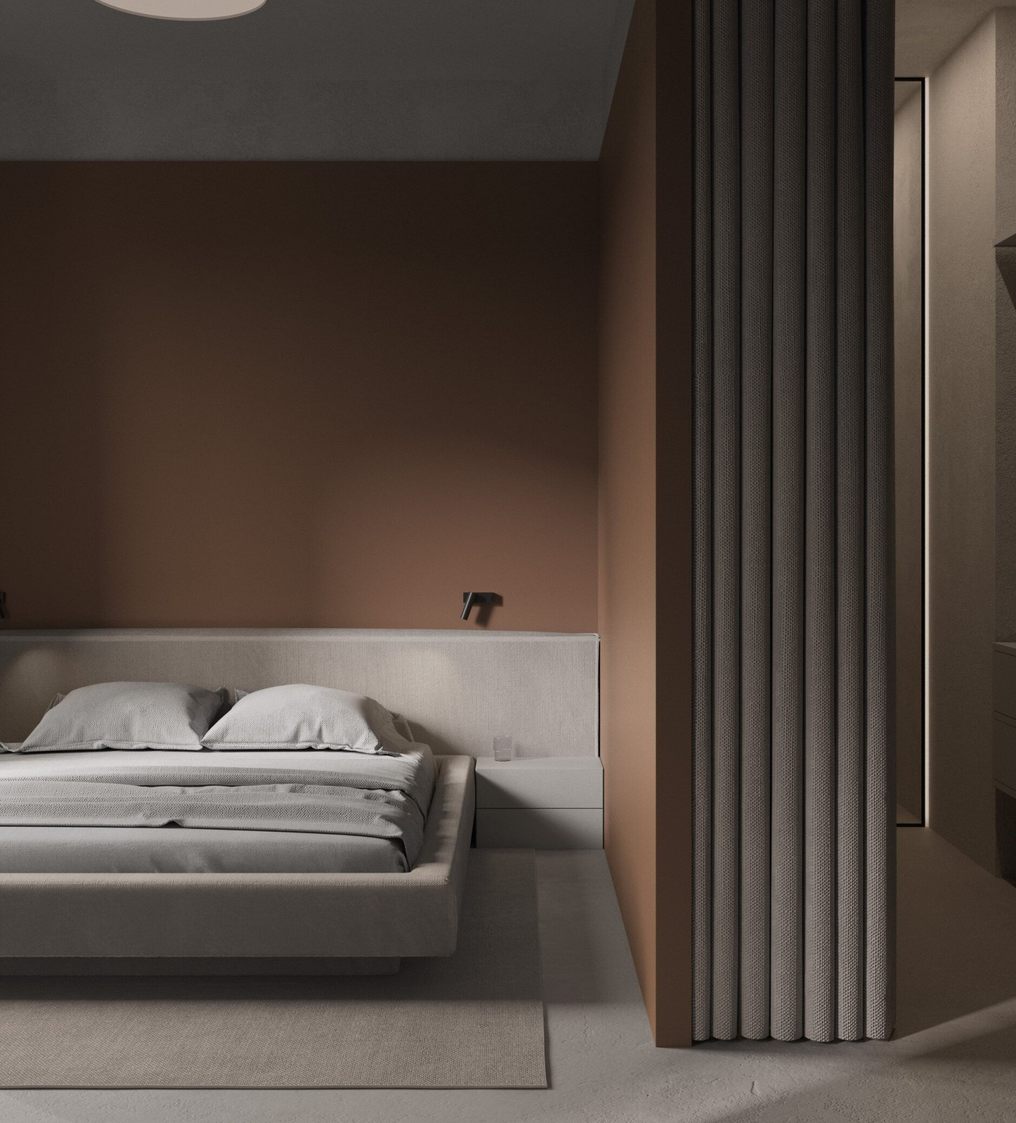 Дизайн-проект двухкомнатной квартиры 75 м2