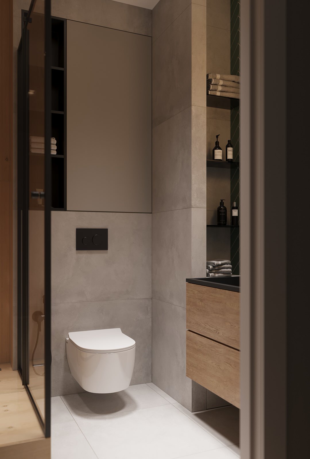 Дизайн-проект квартиры 60 кв.м в  стиле Петербургский Лофт