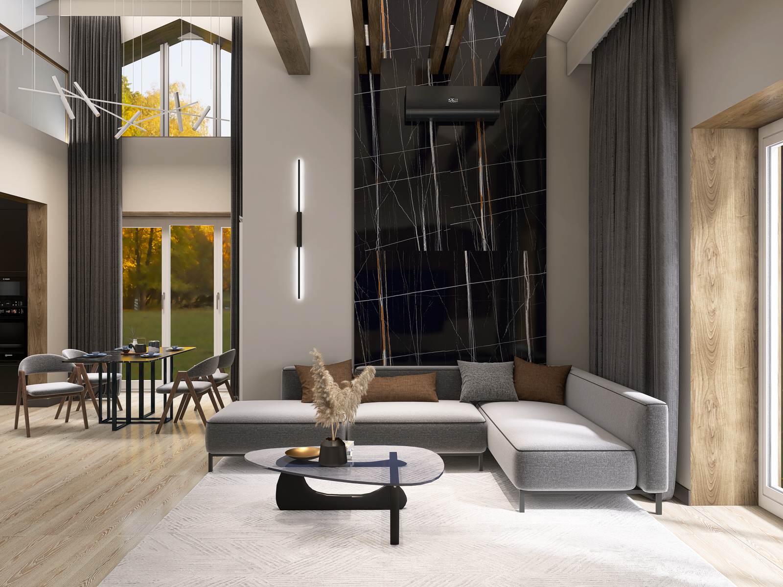 Дизайн загородного дома в г. Омск