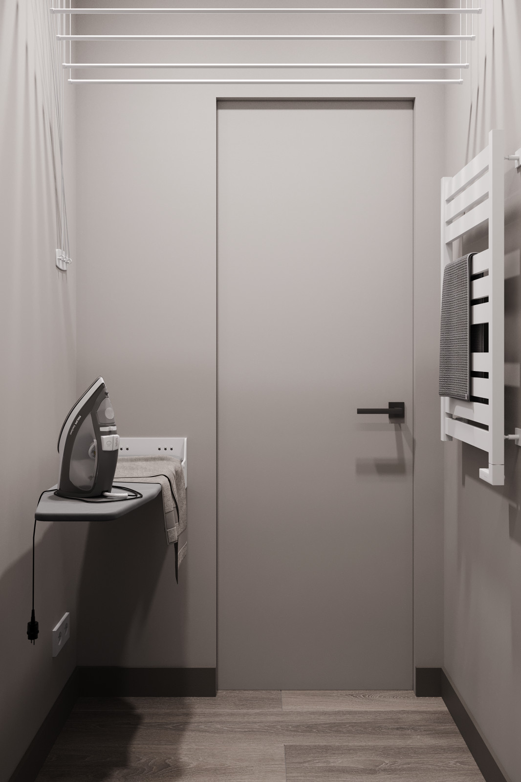 Белый интерьер