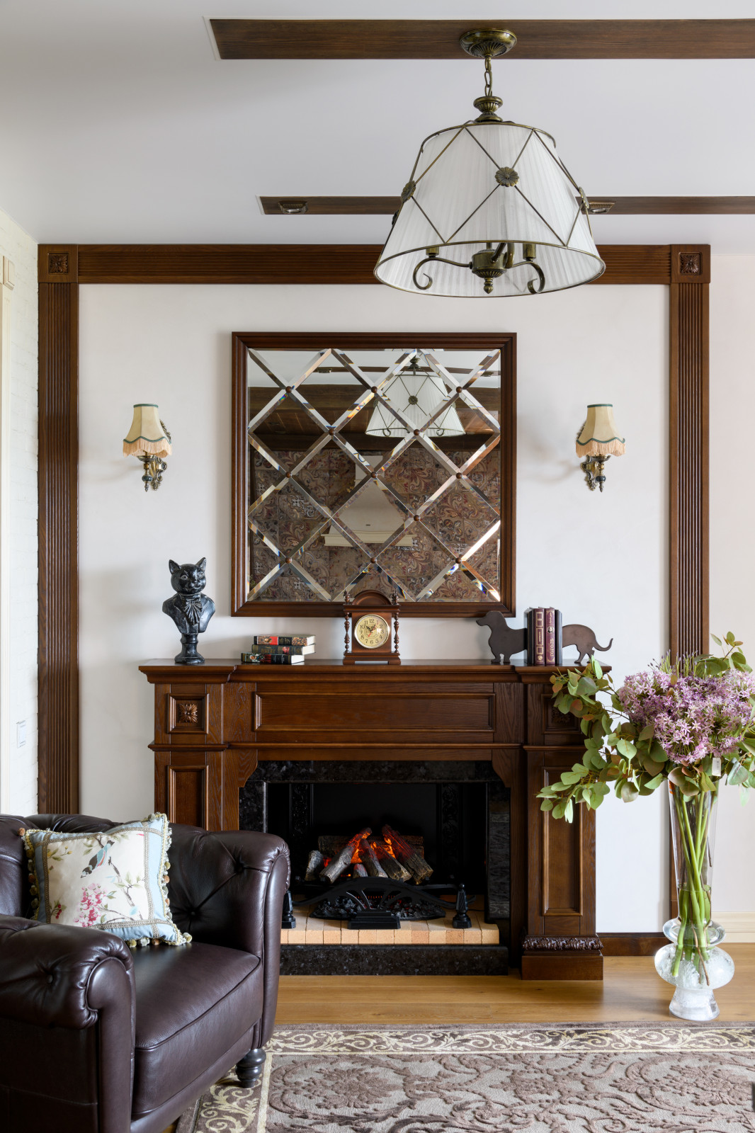 Квартира с атмосферой загородного дома