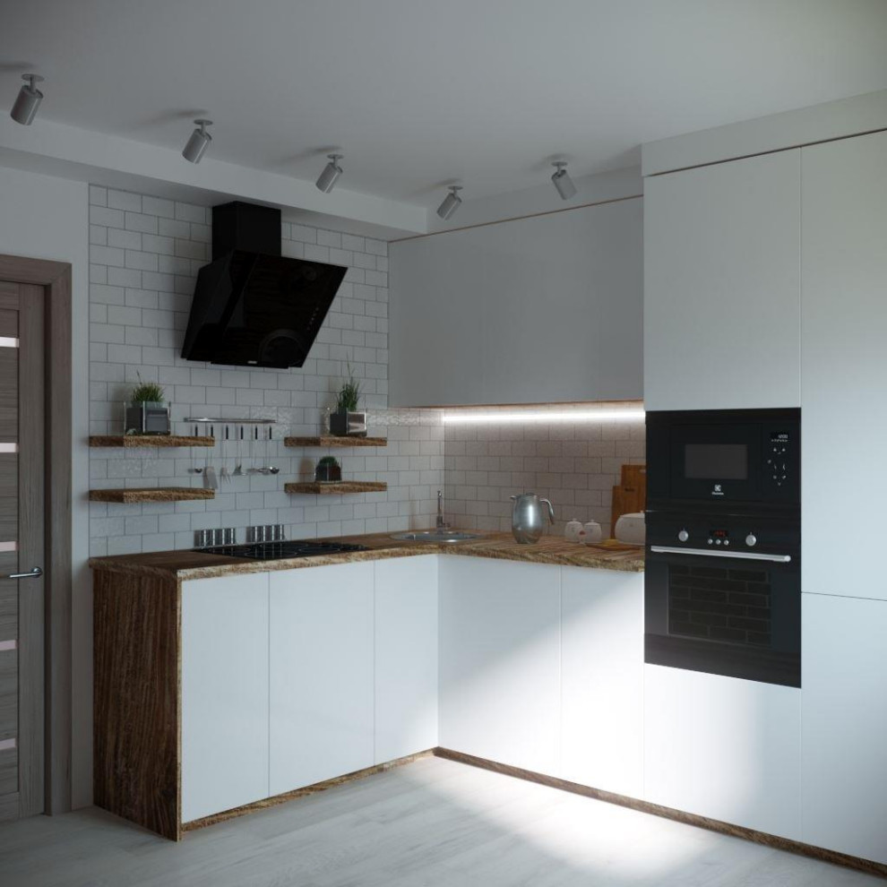 Сканди интерьер 3-комн.кв.