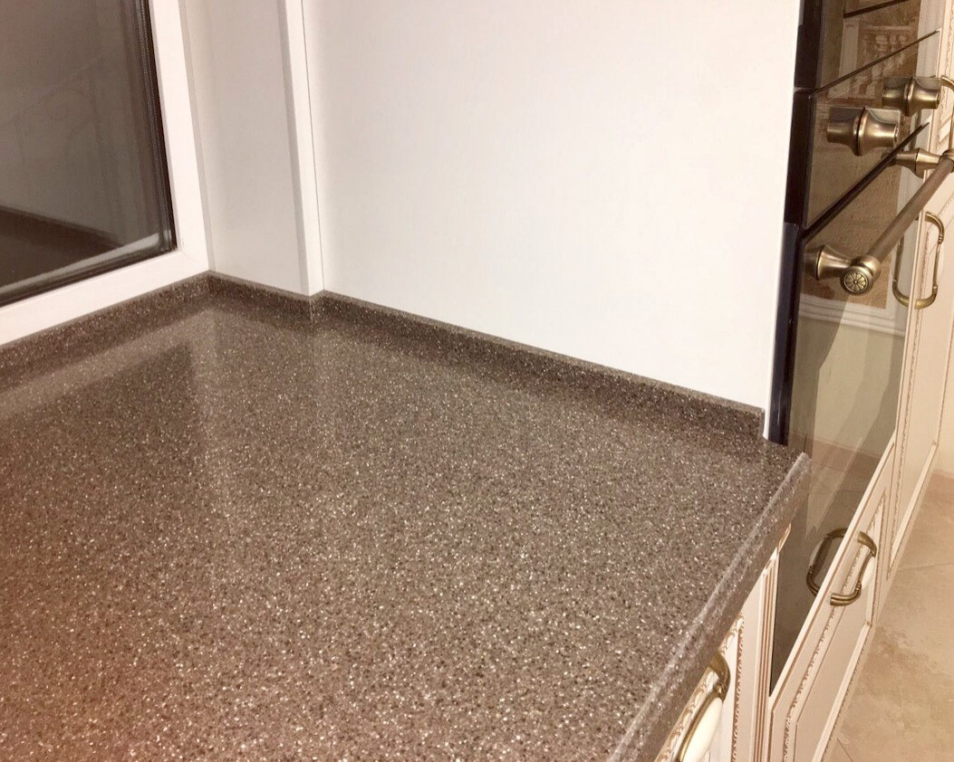 Кухня классика с островом