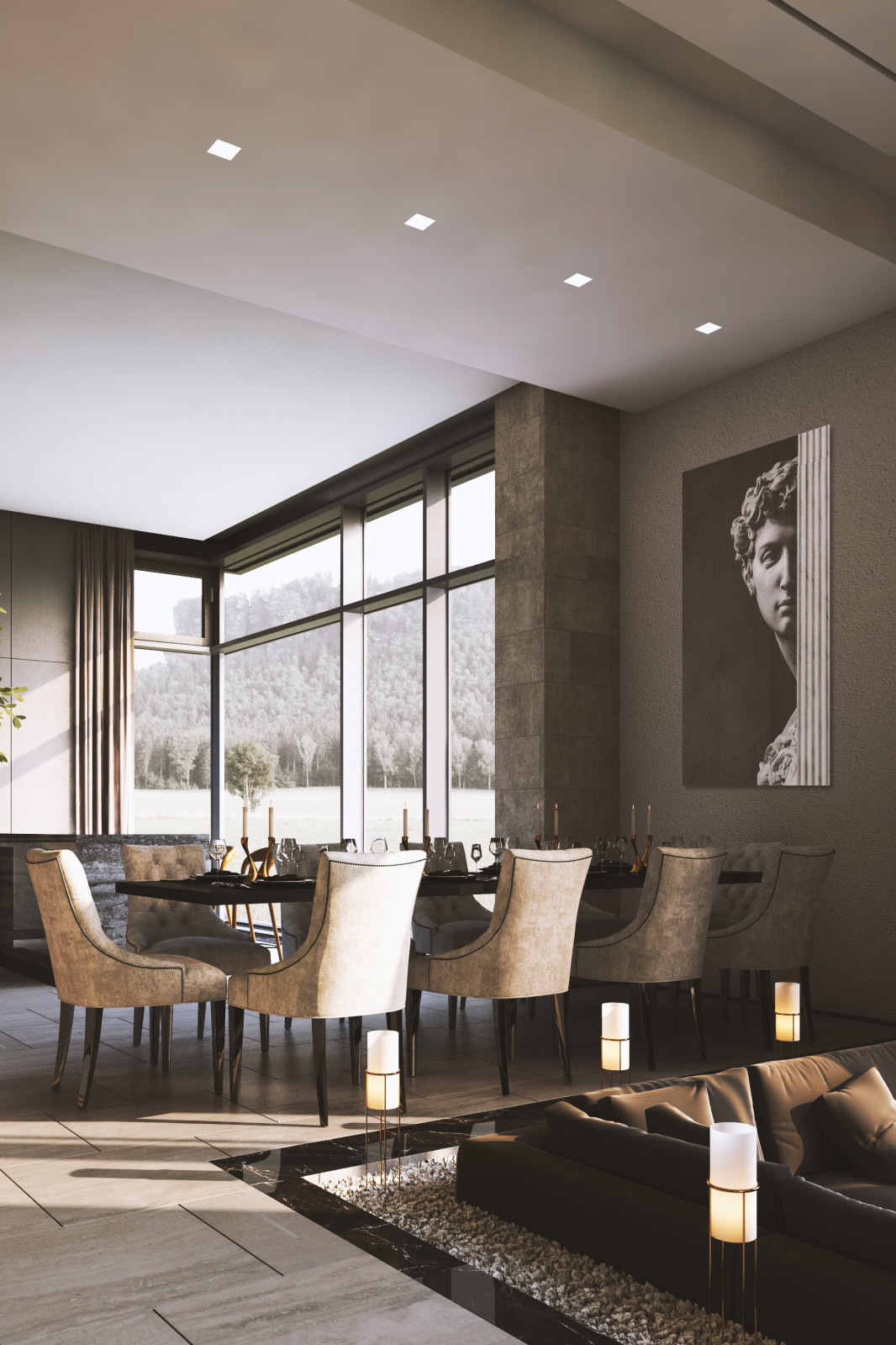 Интерьер частного дома