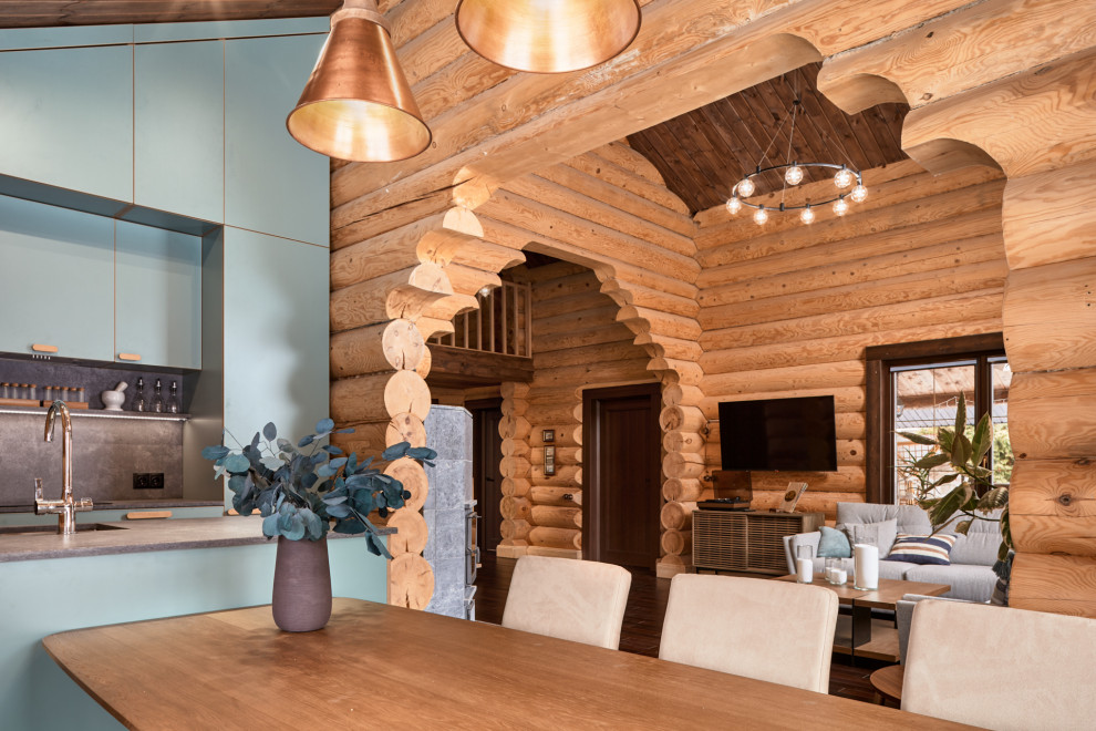 Кухня-гостиная в стиле хюгге