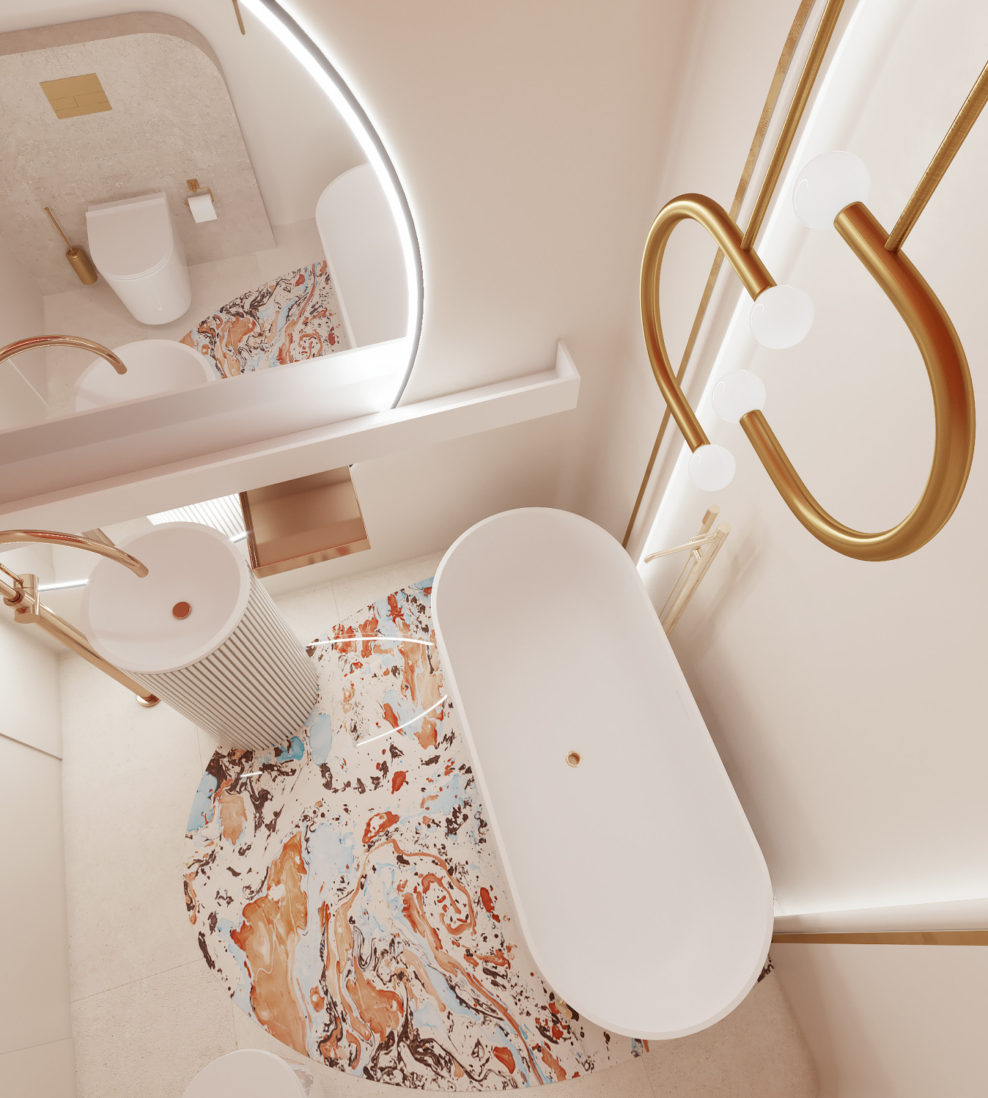 Квартира с террасой - Москва. 300 кв.м.