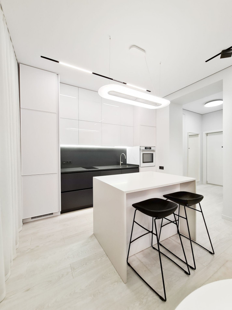 Белый минимализм - кухня