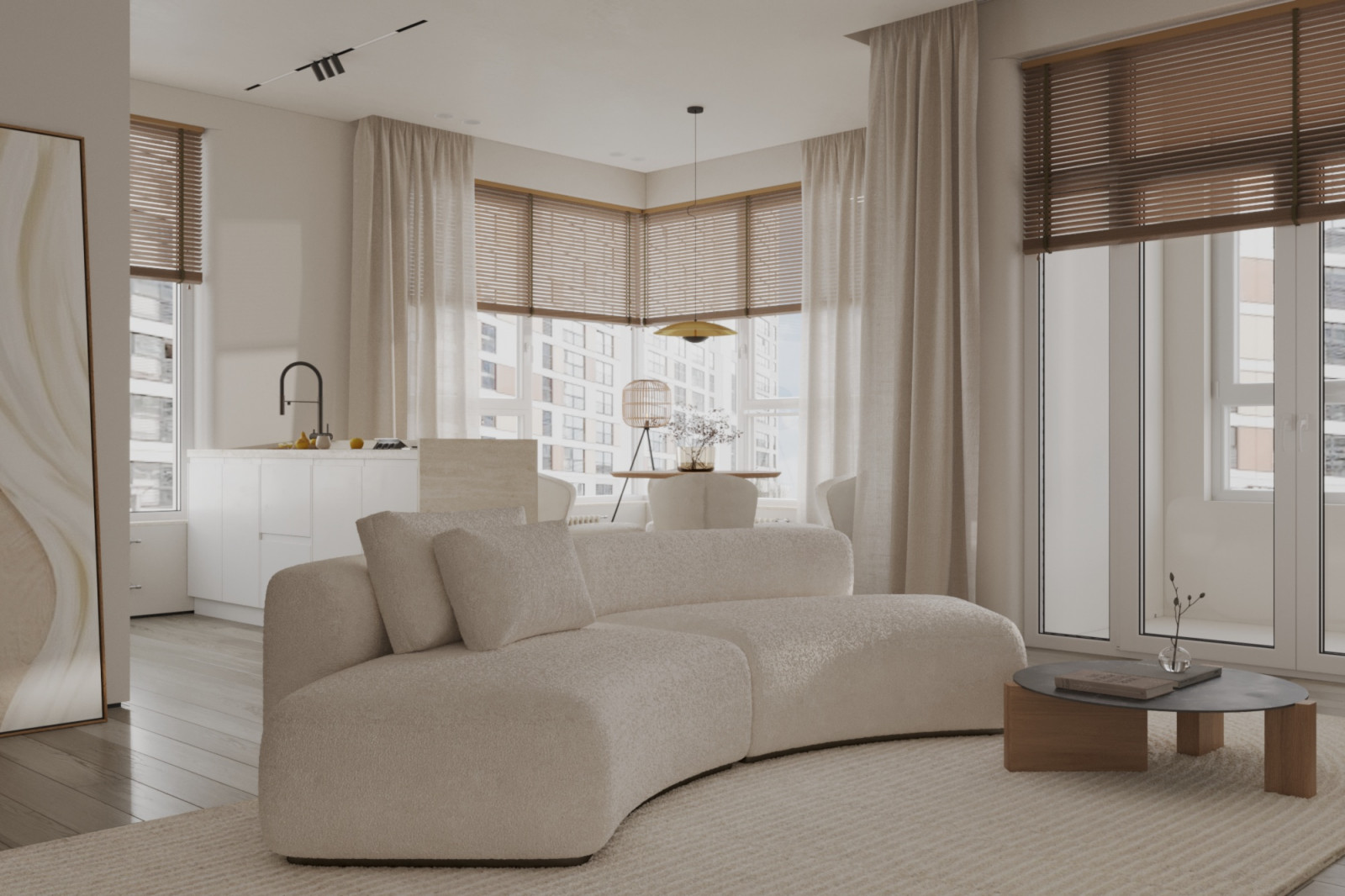 Квартира в стиле Ваби-Саби