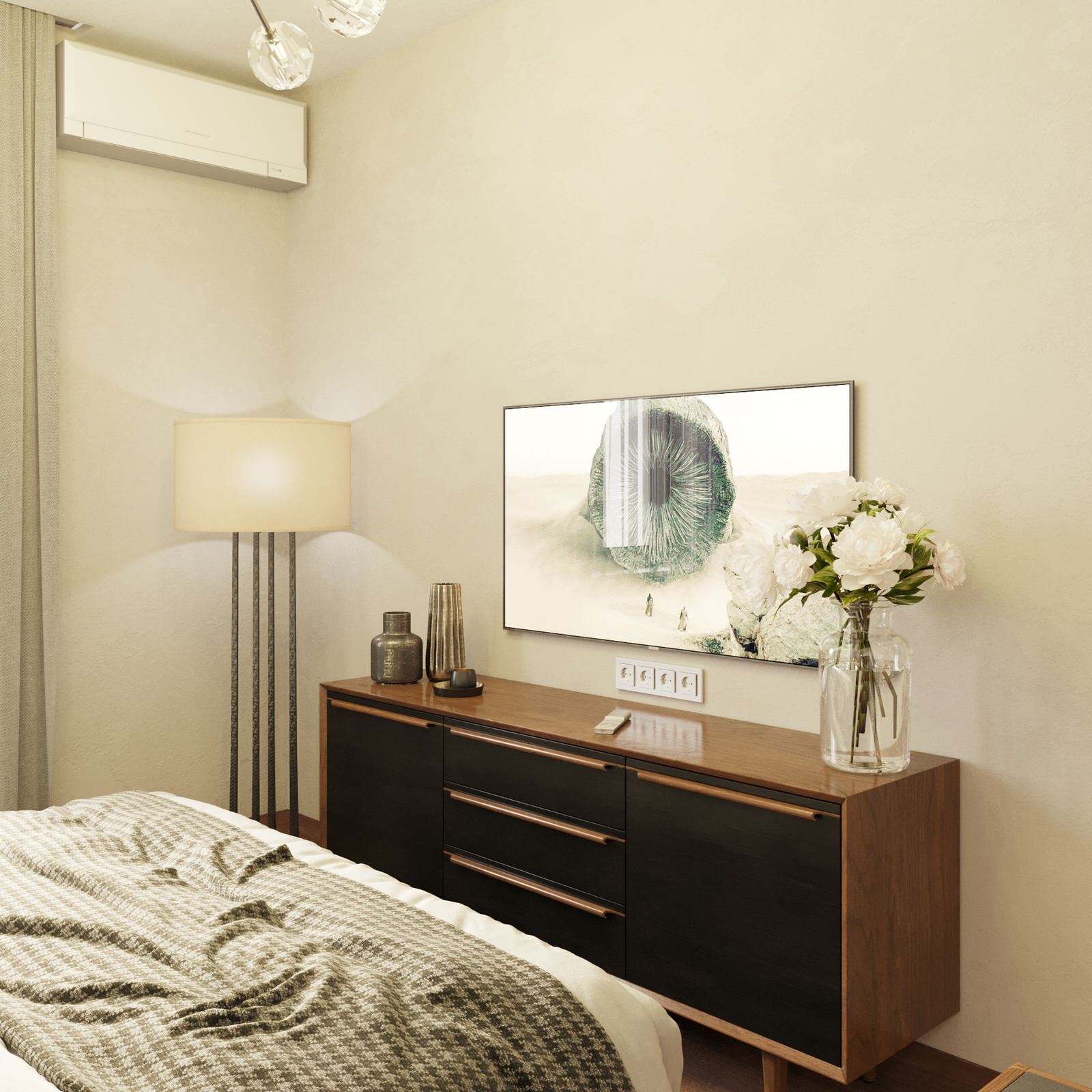 КВАРТИРА В СВЕТЛЫХ ТОНАХ