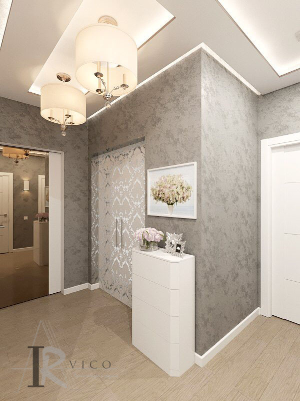 Дизайн проект однокомнатной квартиры для молодой семьи