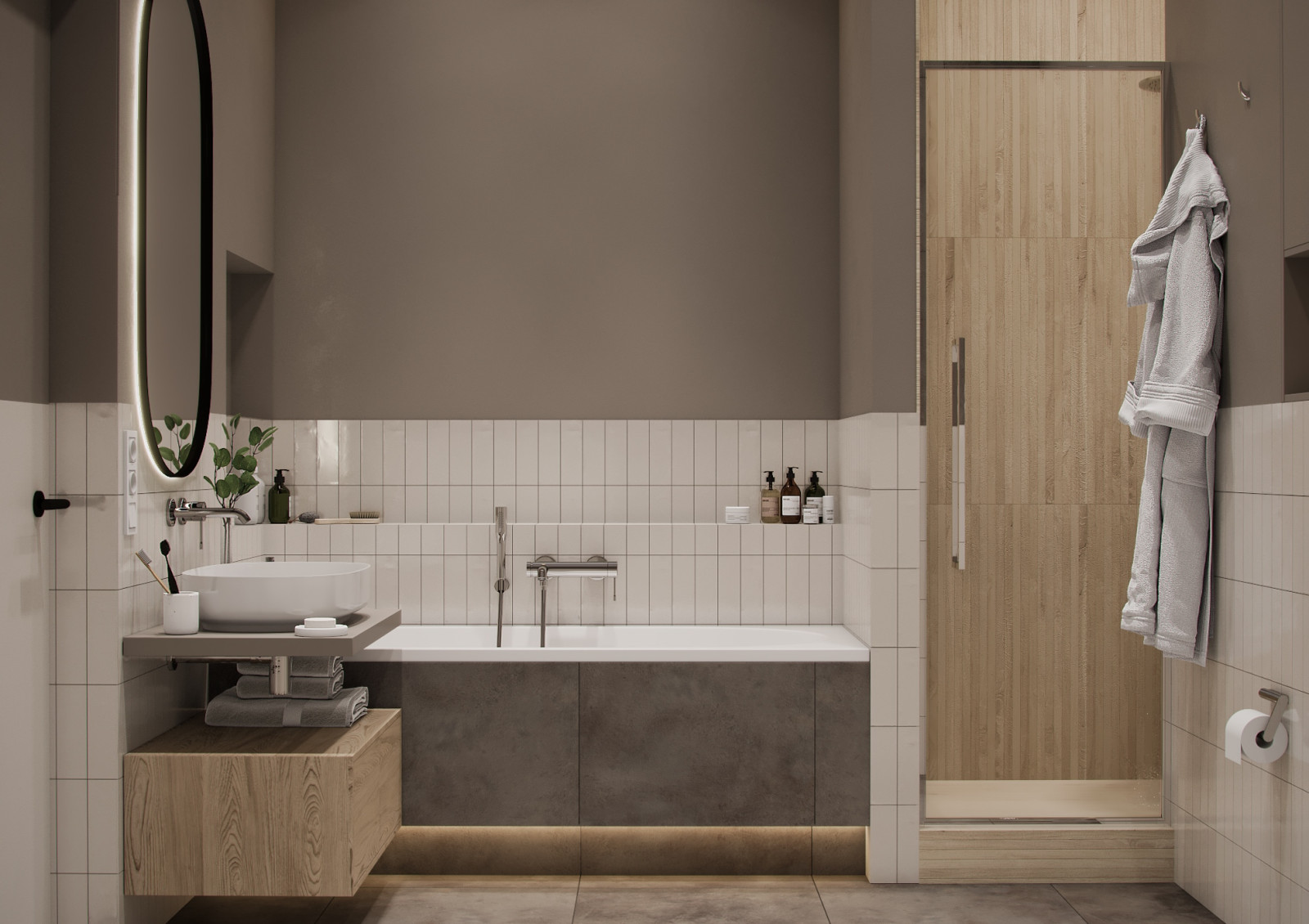 Обложка проекта: Апартаменты в ЖК NEVA TOWERS