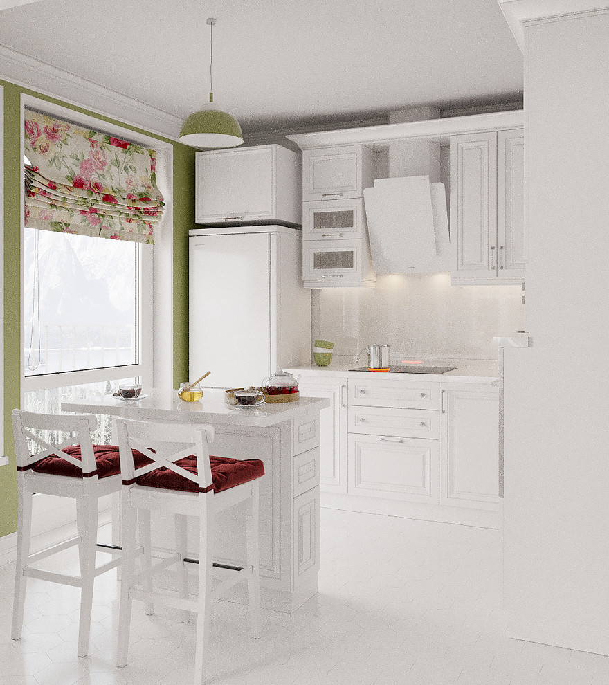 Квартира в белом цвете