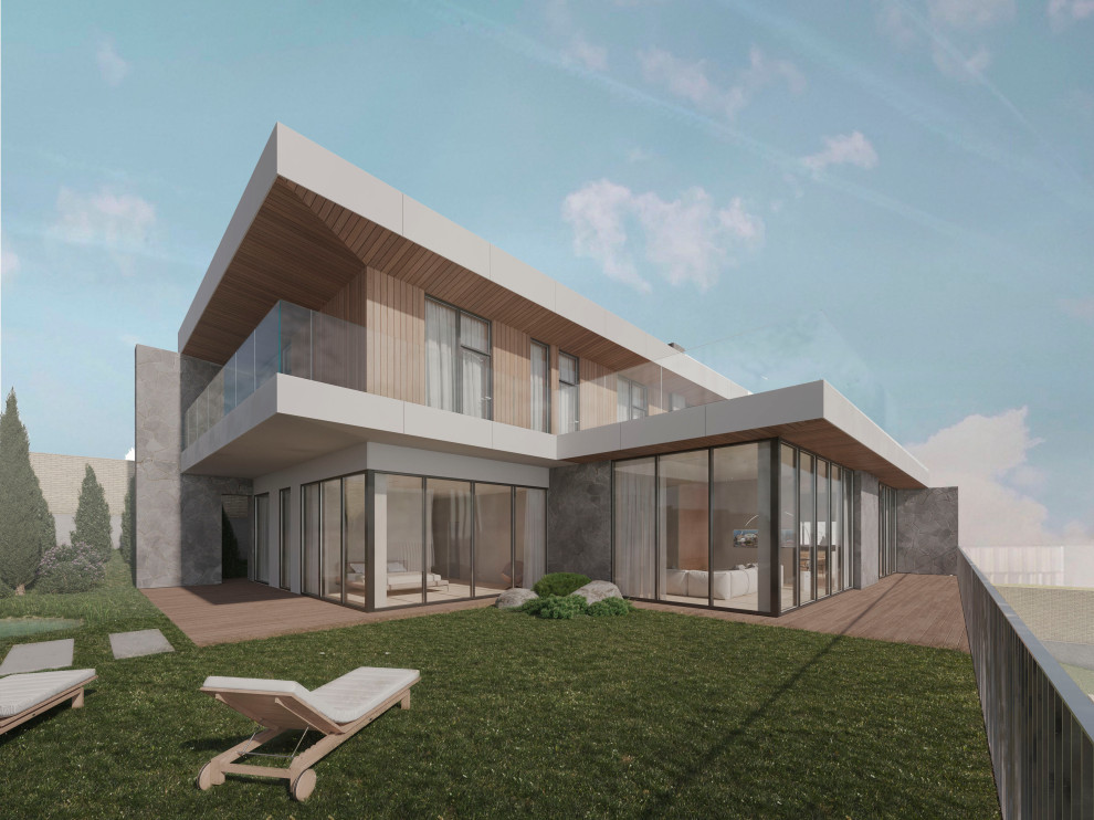 Вид с заднего двора