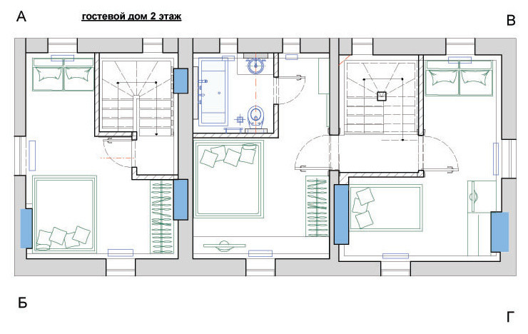 Houzz тур: настроение французского шале в подмосковном гостевом доме