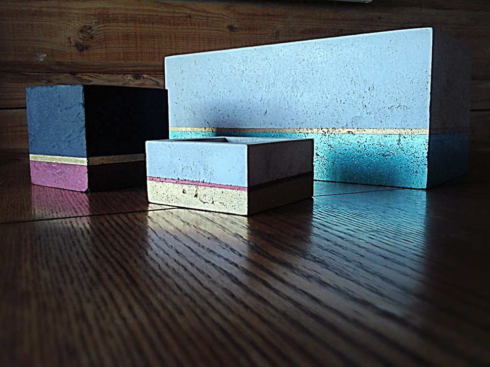 Кашпо и горшки для цветов и растений из микробетона.