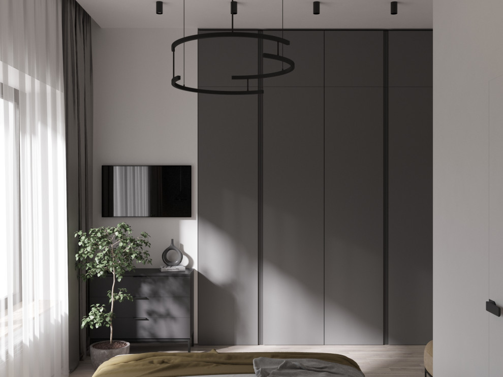 Мастер-спальня в загородном доме