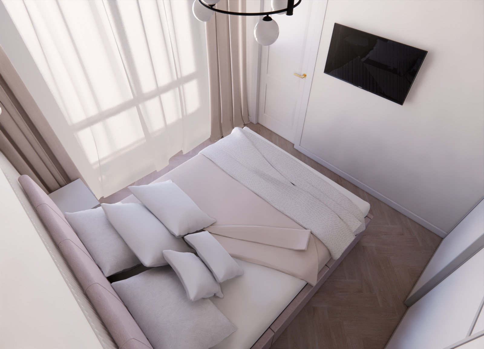 Обложка проекта: Неоклассика в ЖК Discovery Park