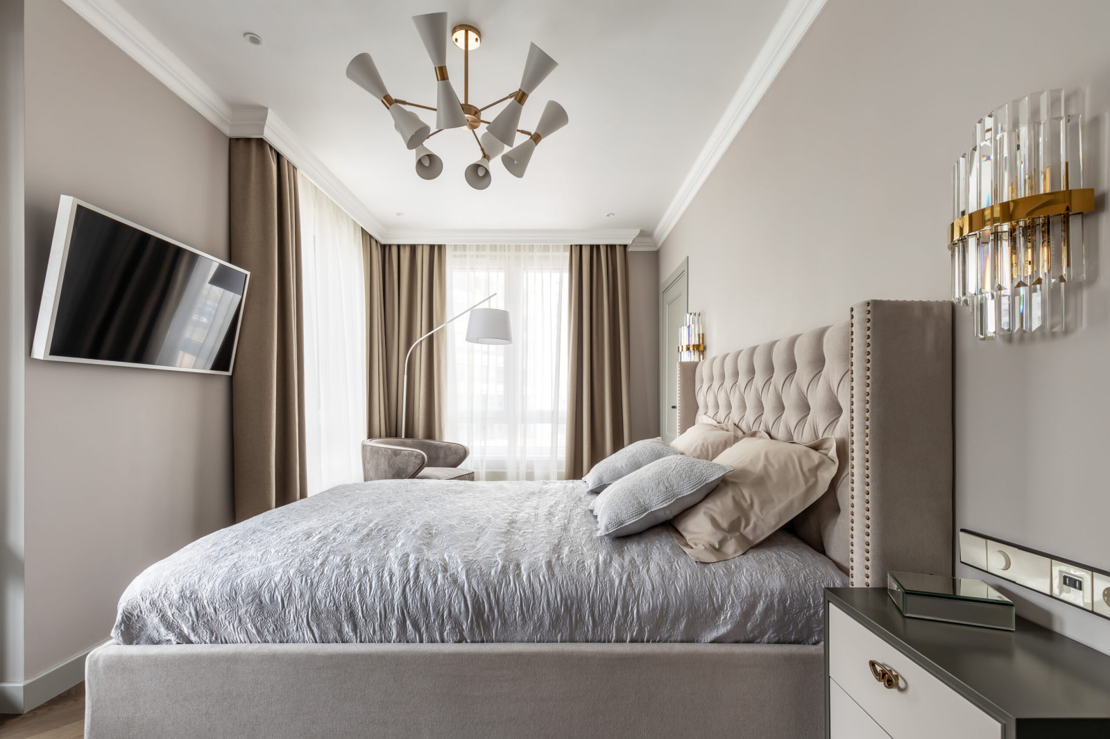 Обложка проекта: Квартира в стиле фьюжн