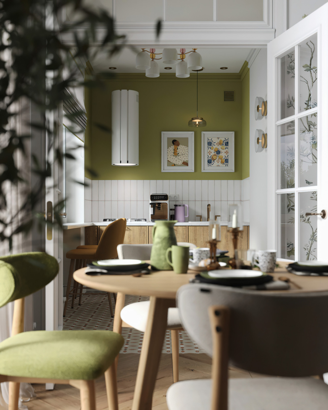 16. Lime 58м². Гостиная