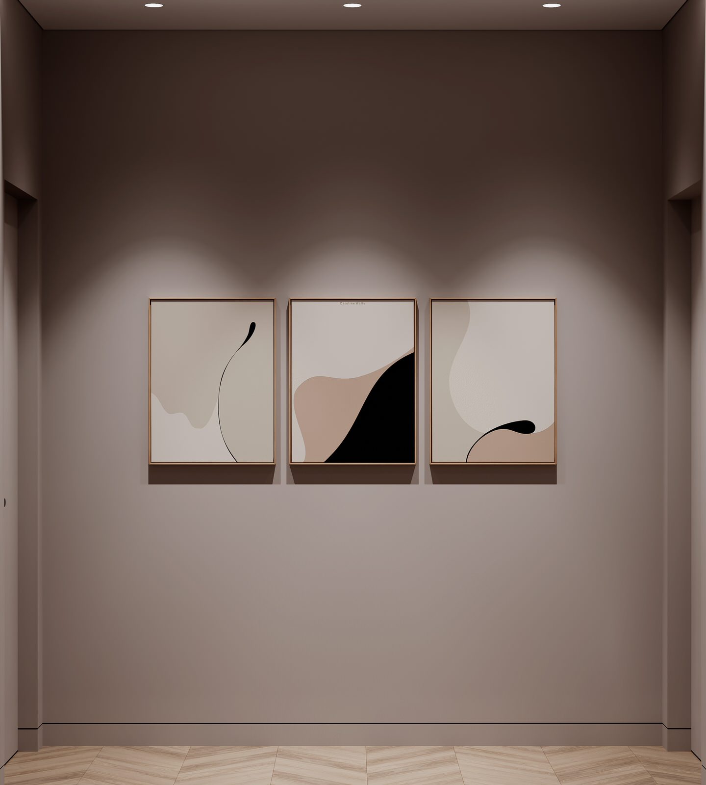 Проект оформления интерьера квартиры 100 кв.м.