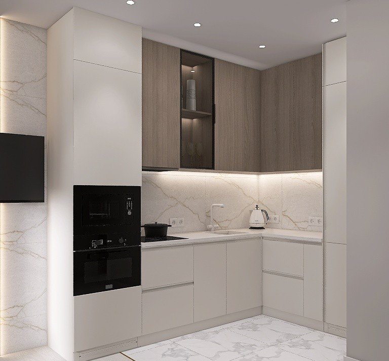 Дизайн-интерьера квартиры 34 м²