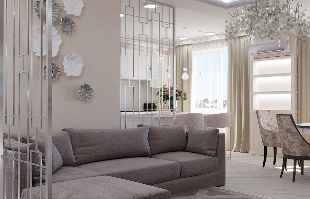 Визуализация гостиной