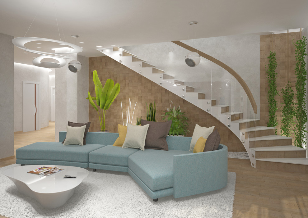 Кухня гостиная в стиле "Минимализм"