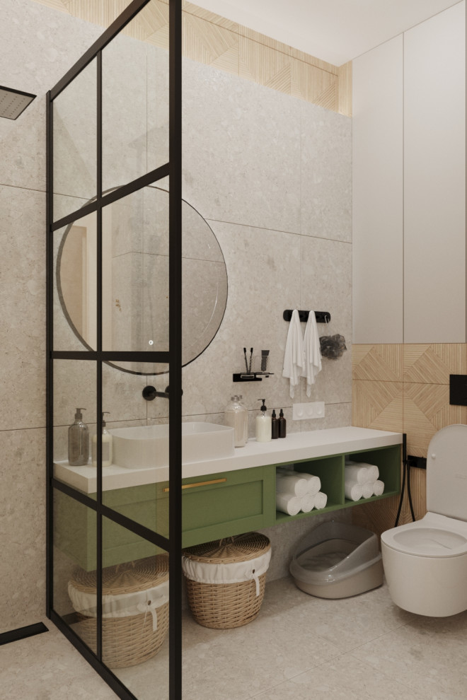 Яркий интерьер квартиры в стиле сканди