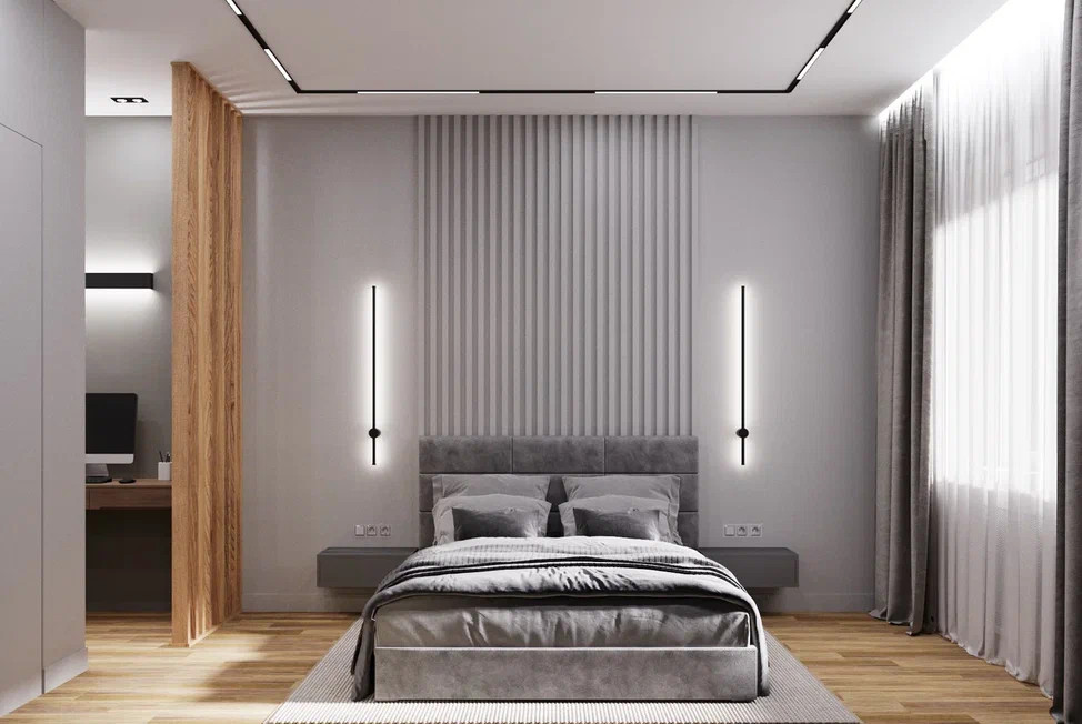 Ремонт однокомнатной квартиры с двумя рабочими местами