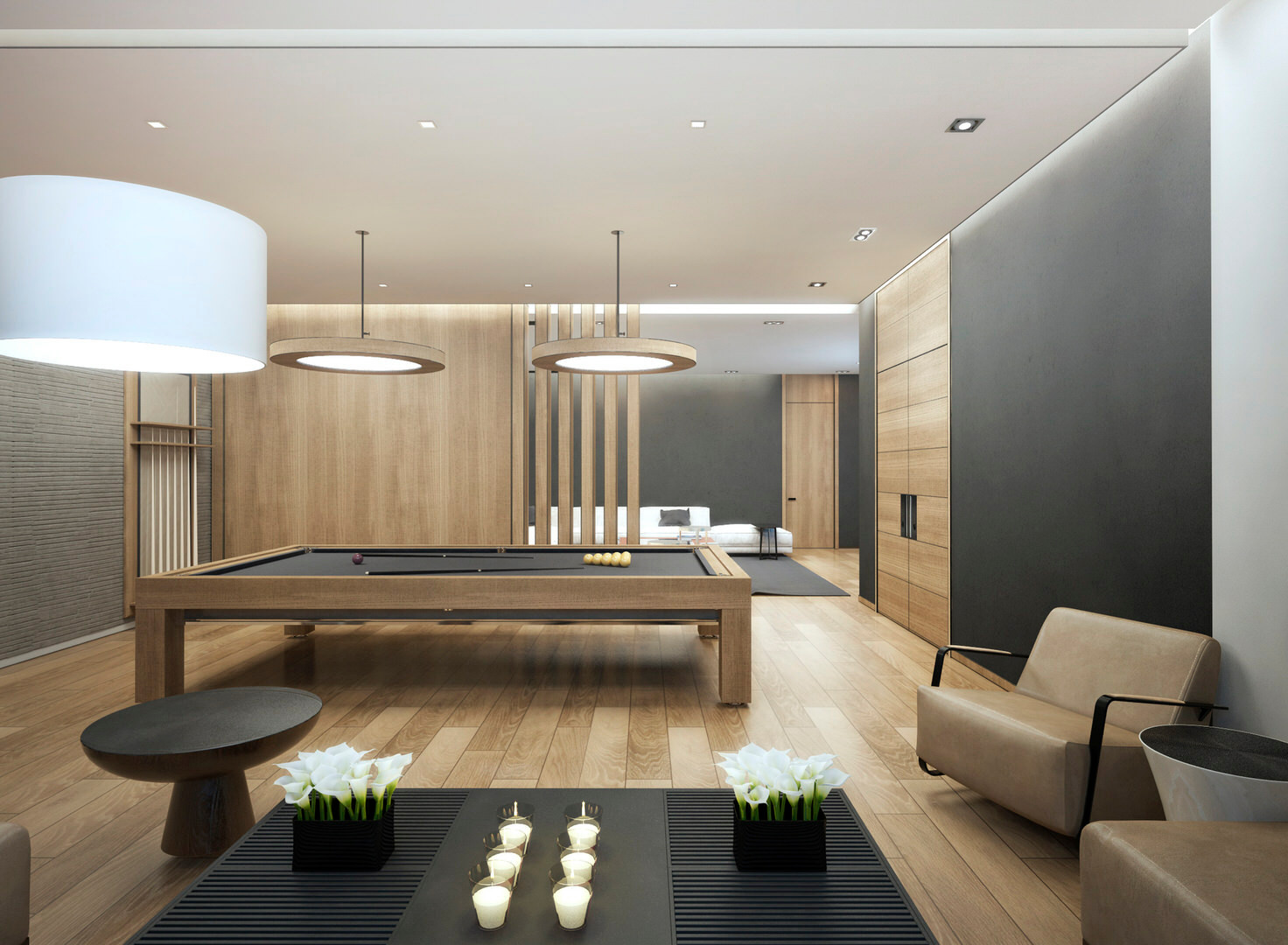 Интерьер частной виллы № 1