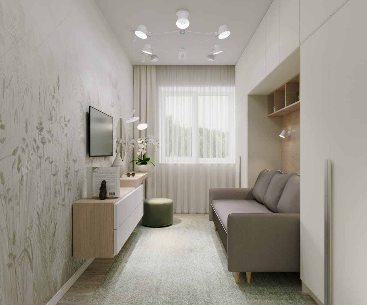 Дизайн проект коттеджа в Михайловке "Майский сон"