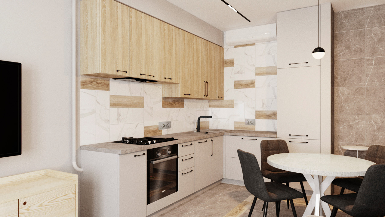 Маленькая квартира в таунхаусе