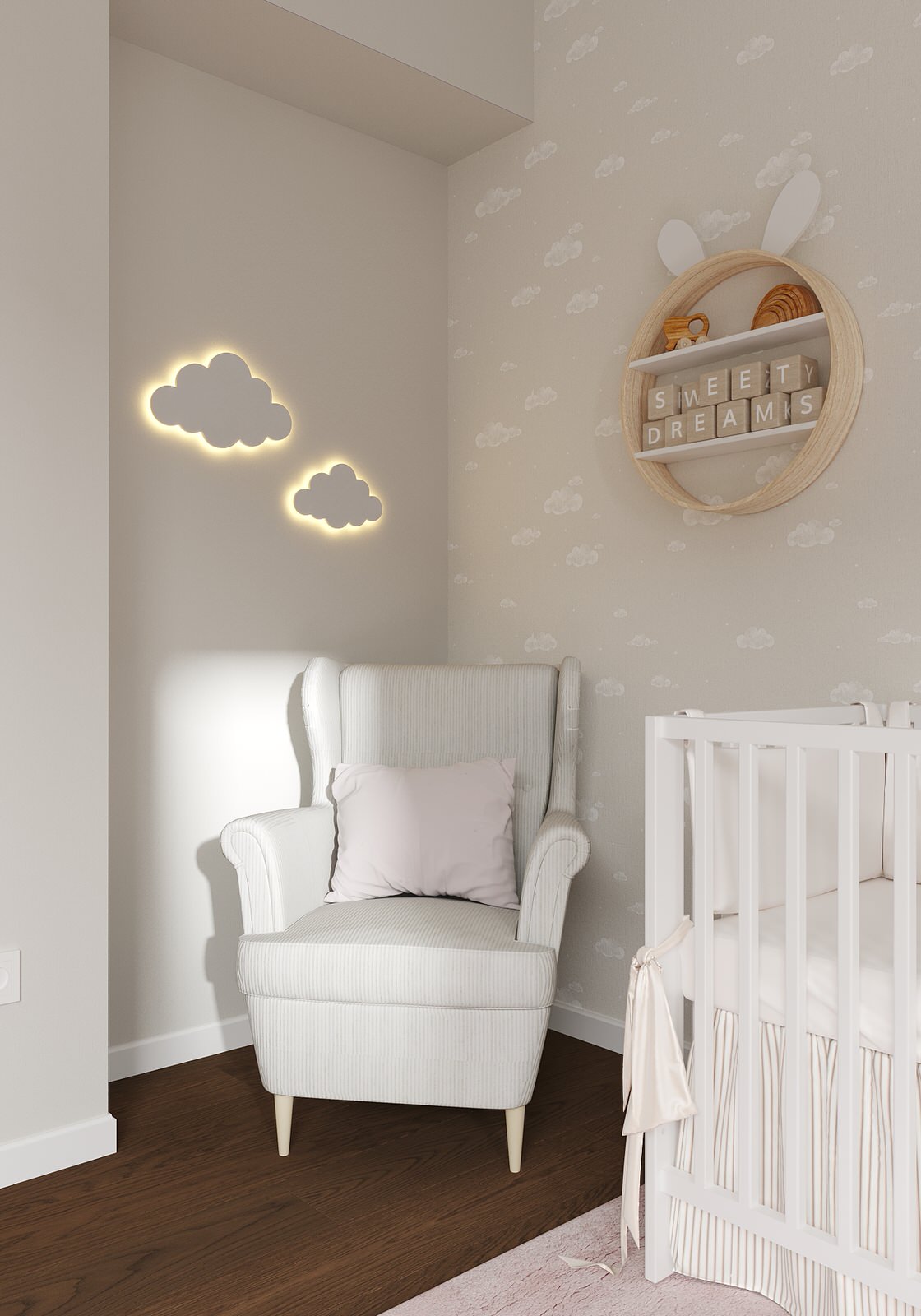 Детская комната для девочки