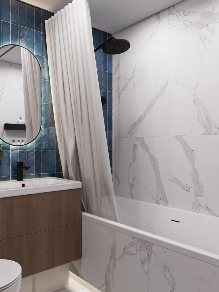 Дизайн квартиры во вторичном фонде, Кантемировская, Москва