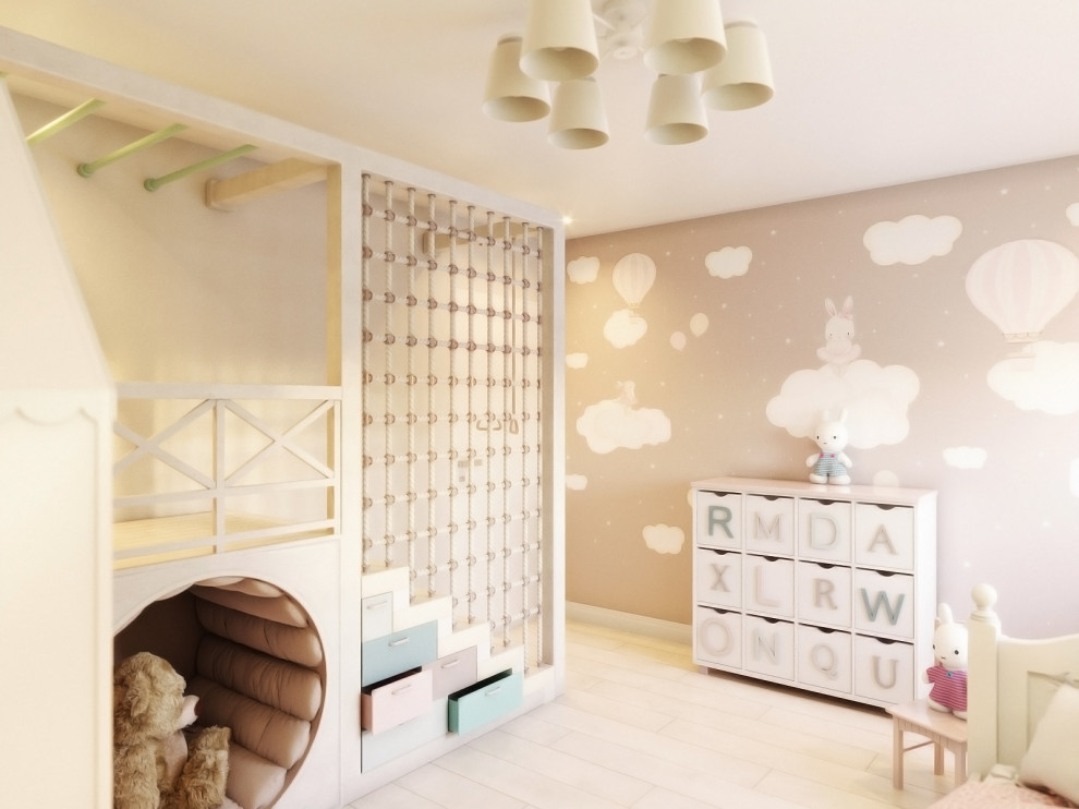 Дизайн интерьера детской комнаты