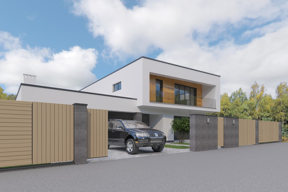 Обложка проекта: Жилой дом в современном стиле