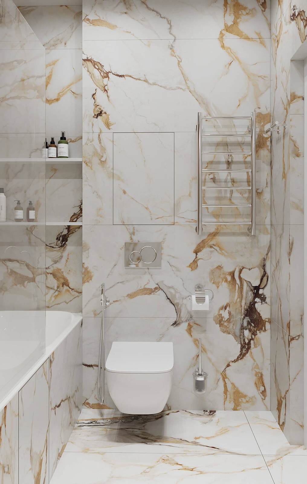 Проект в ЖК Селигер Сити 72м2