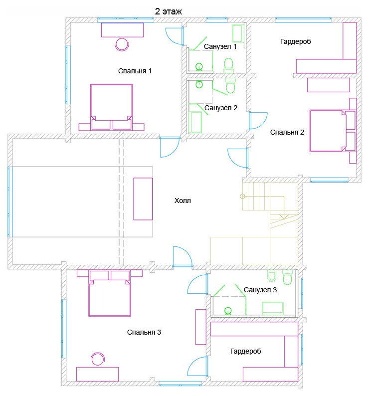 Коттедж д. Васкелово