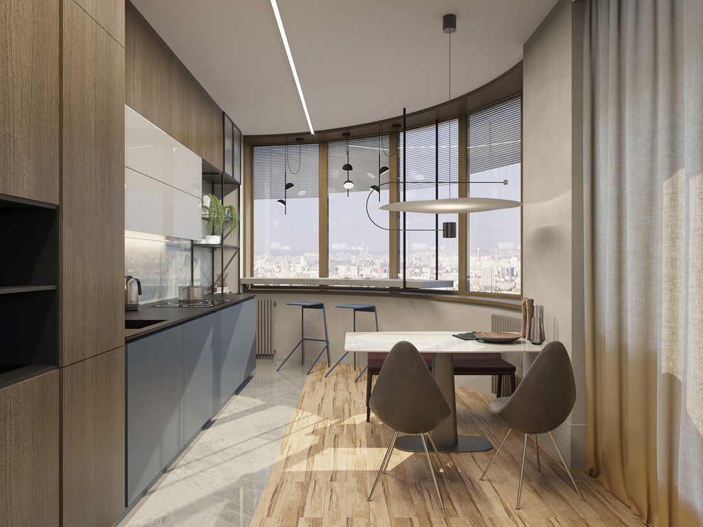 Четырехкомнатная квартира на Ленинском проспекте