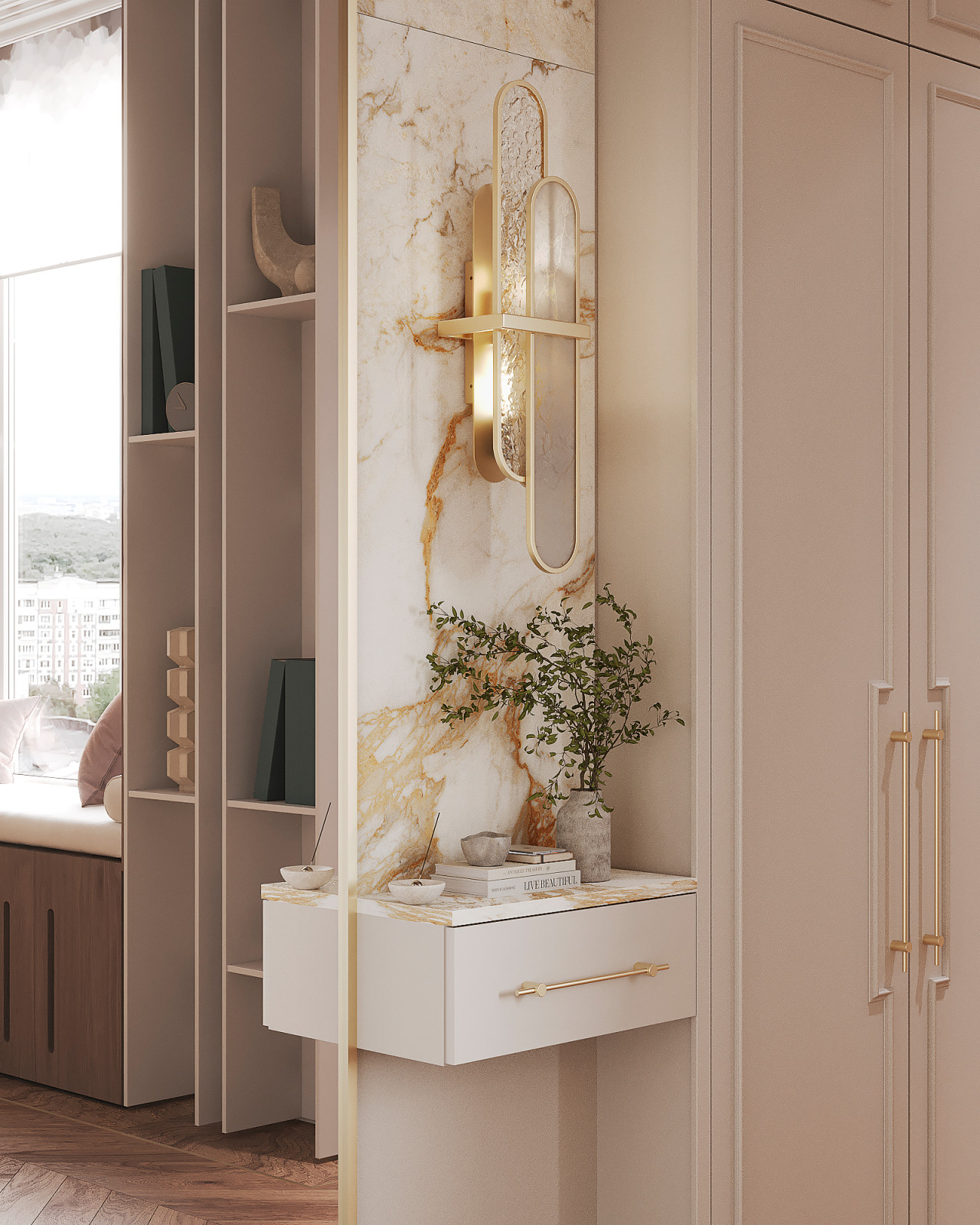 Дизайн квартиры в ЖК "Наследие",  г.Тула