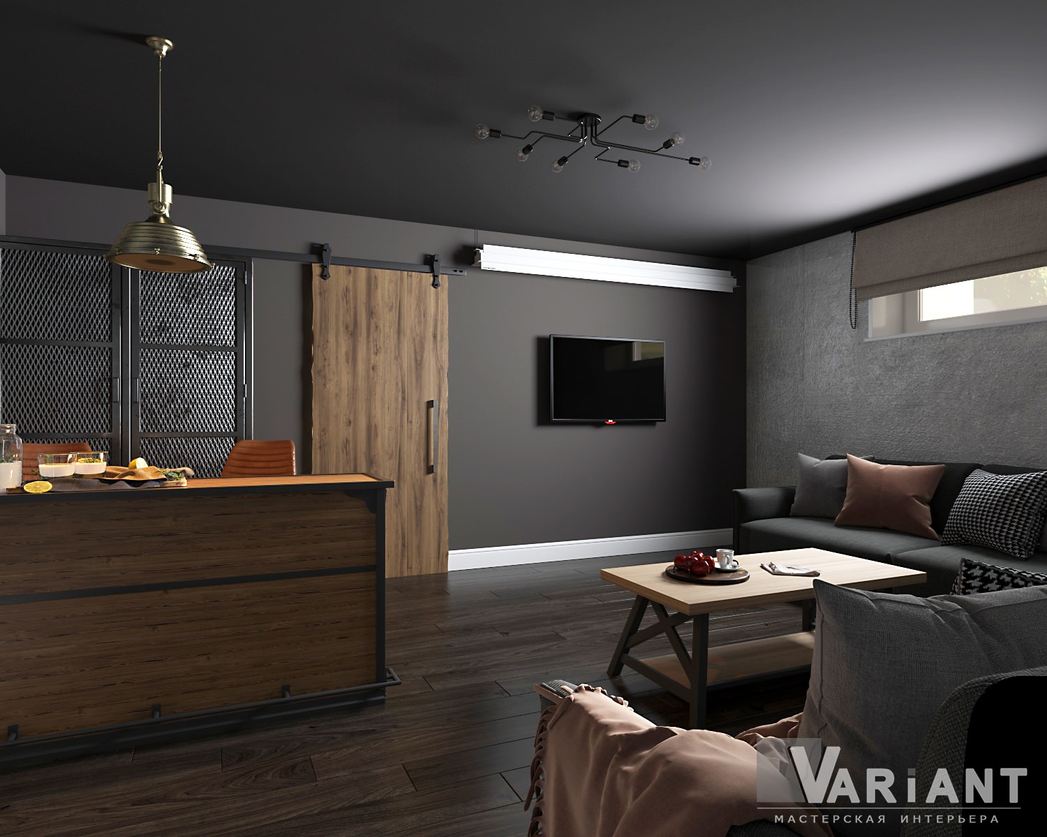 Гостевая комната в подвальном этаже