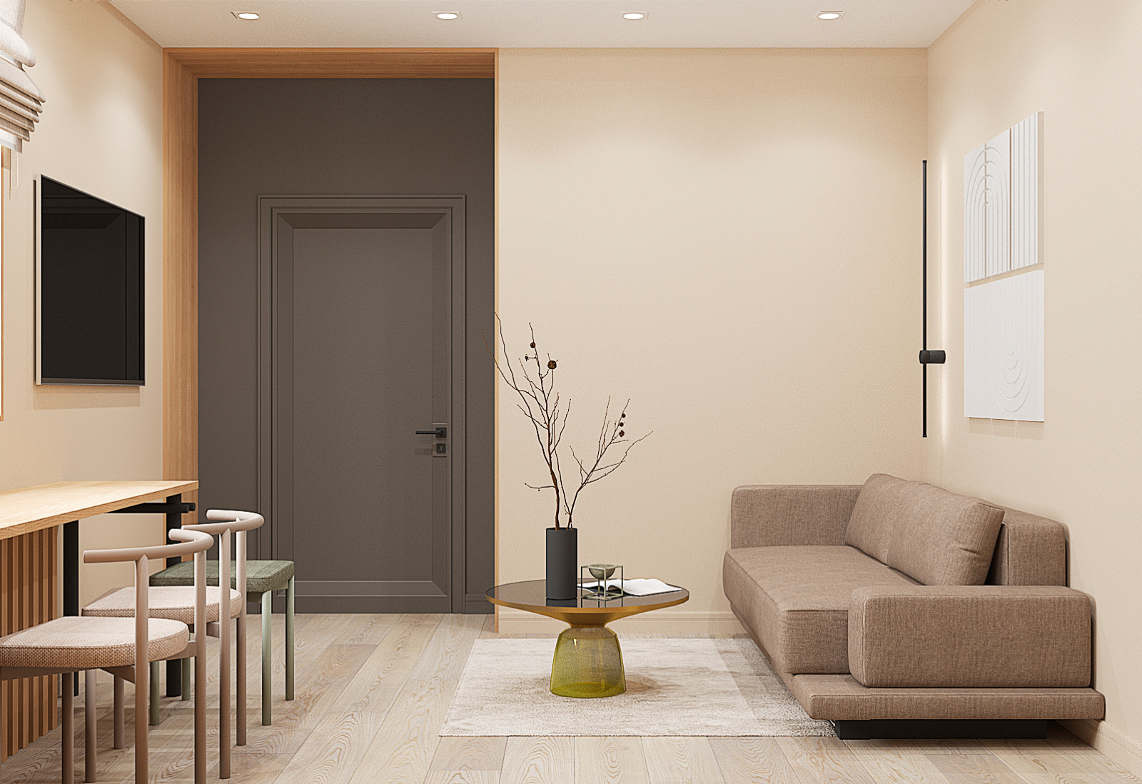 Кухня из проекта квартиры для молодого человека