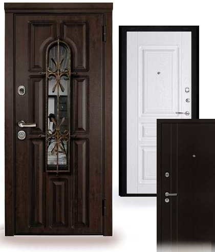 Металлические двери купить со склада