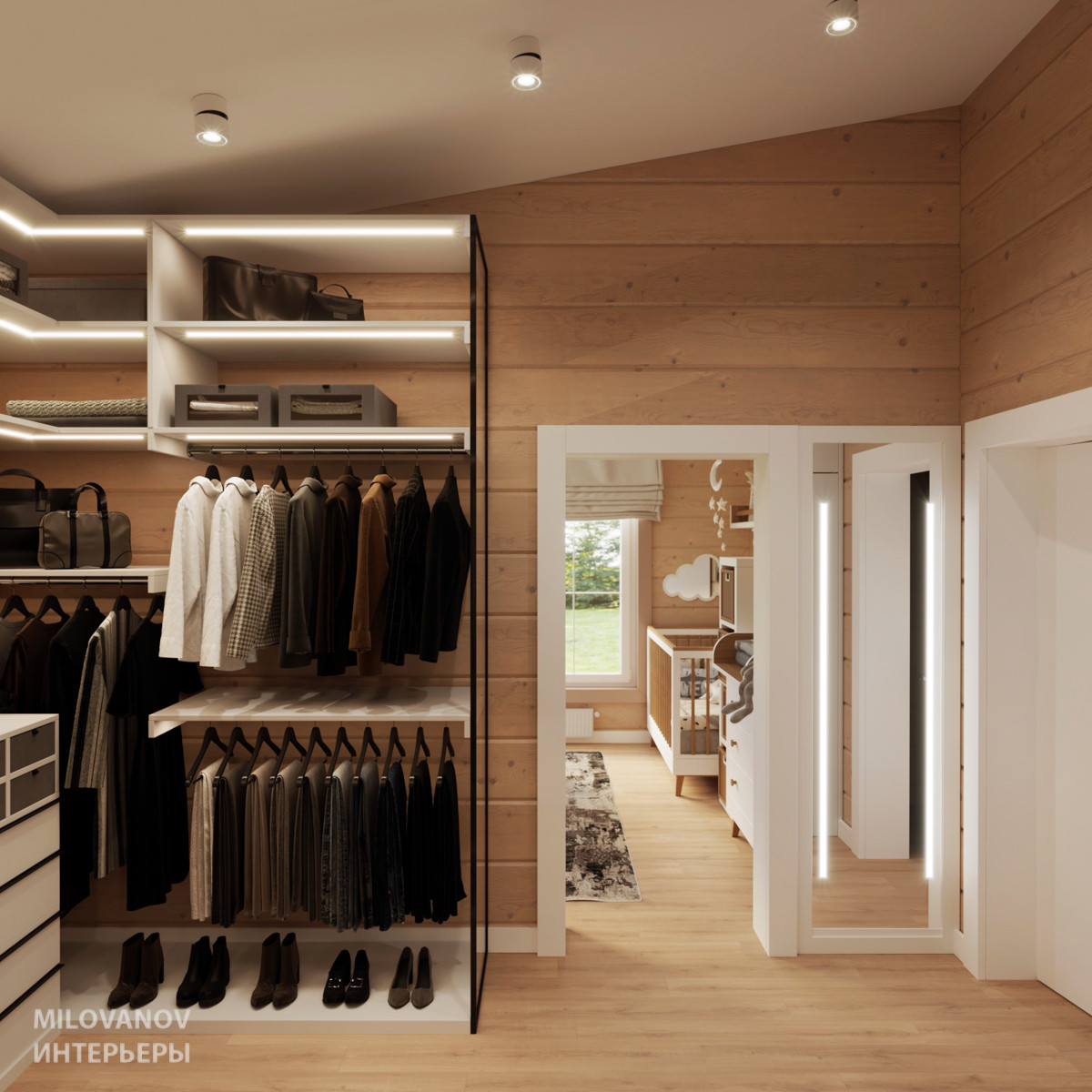 ДОМ ИЗ КЛЕЕНОГО БРУСА