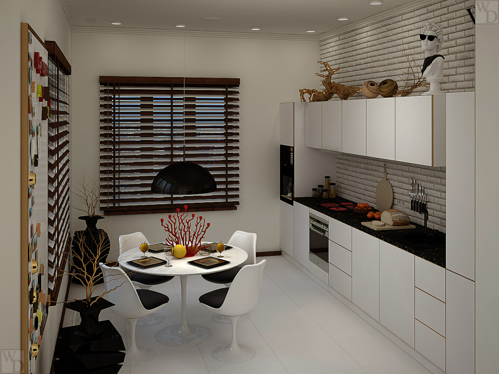 Минимализм в ЖК Бригантина г. Краснодар