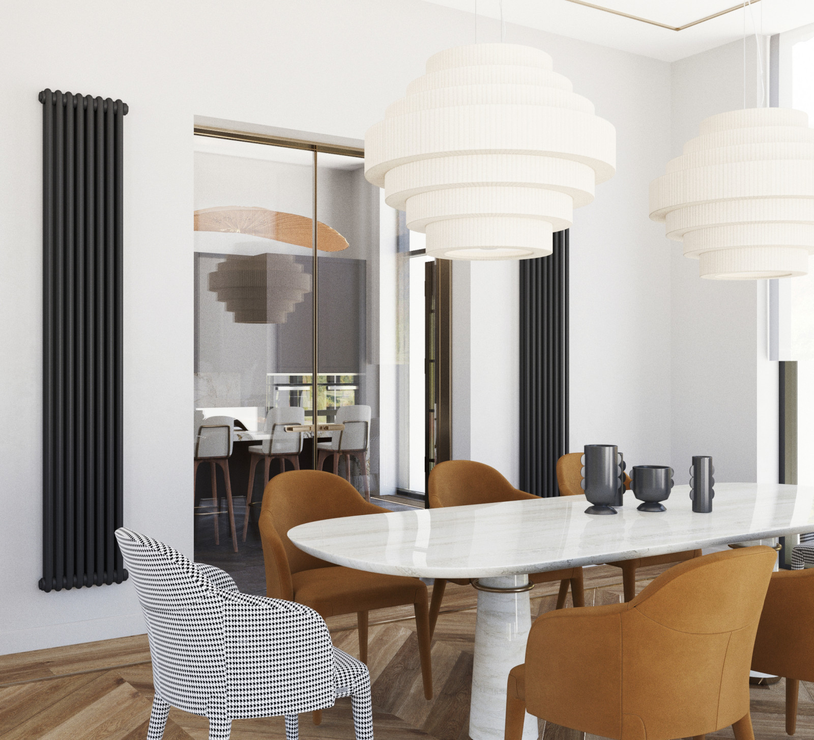 Проект кухни и столовой в доме, Владимирская область