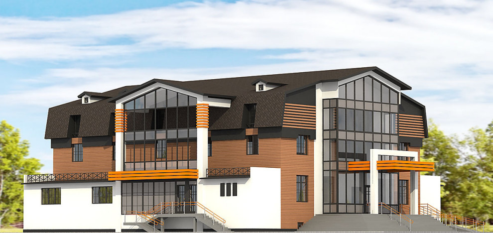 Обложка проекта: Реконструкция гостиницы