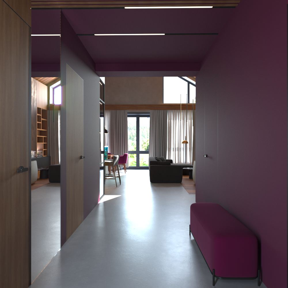 Дизайн проект частного дома 100 кв.м.